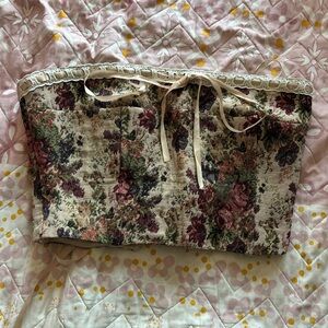 Floral Tapestry Corset Top